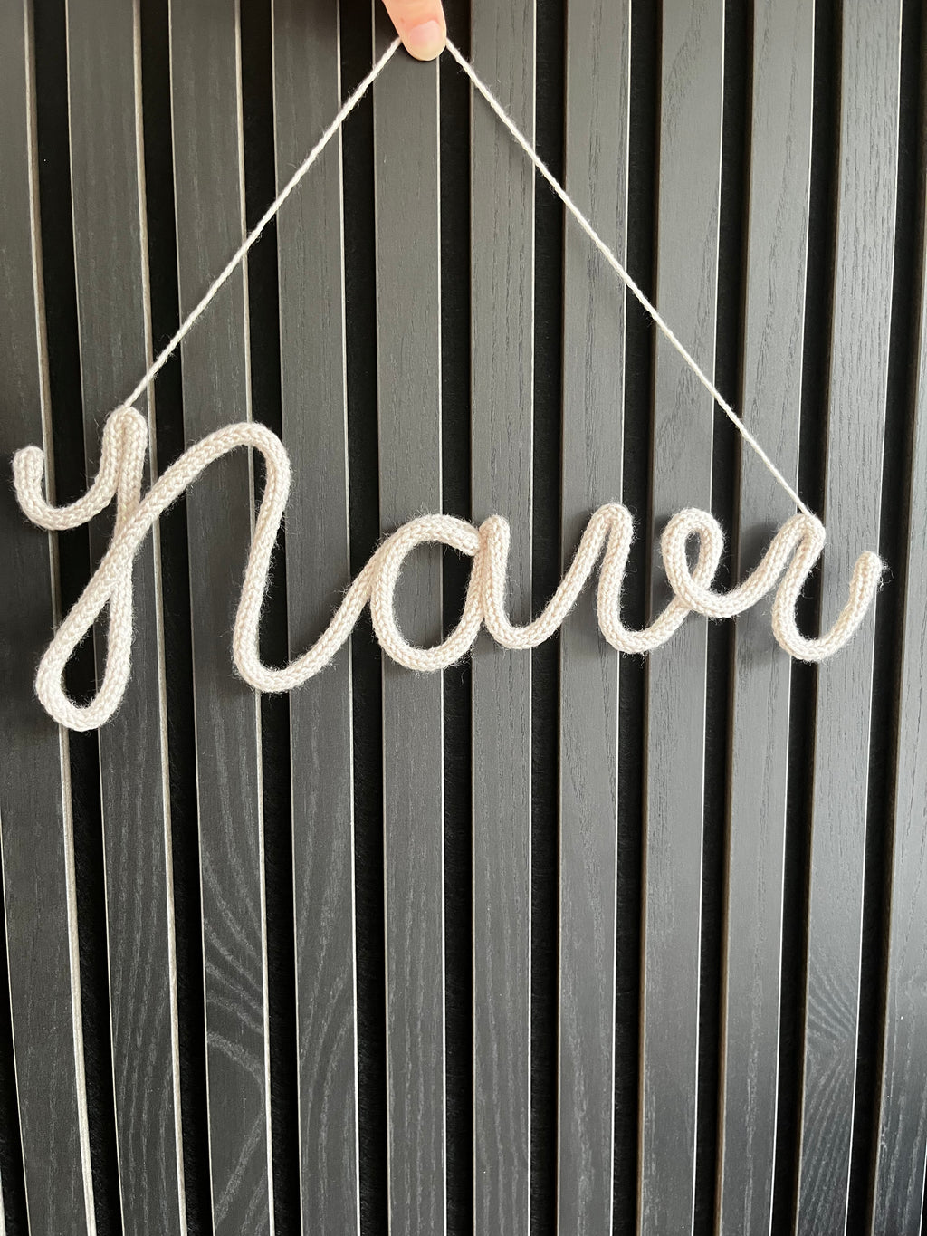 Name tag (4 letters)