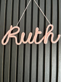 Name tag (4 letters)