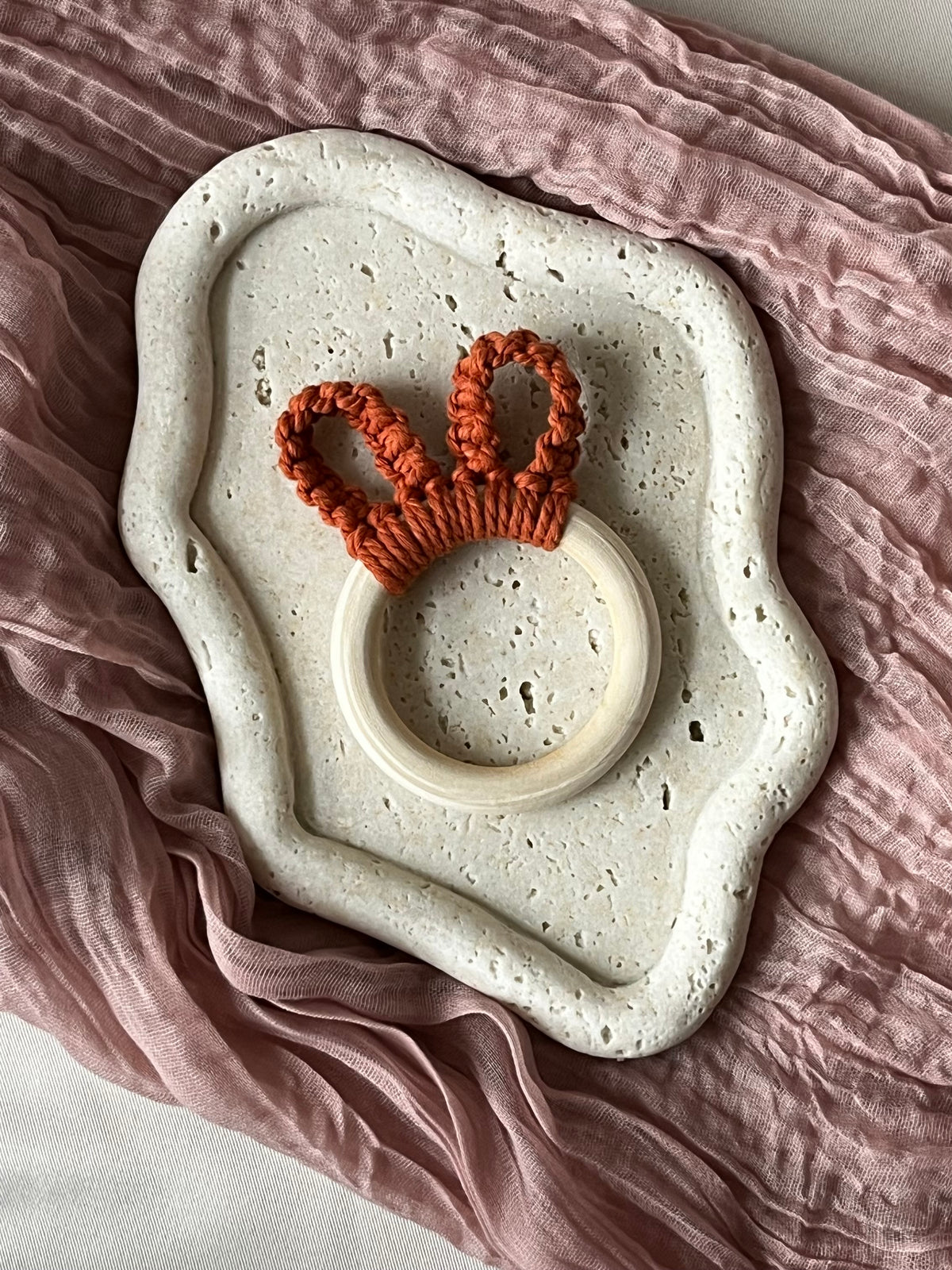 macrame teether