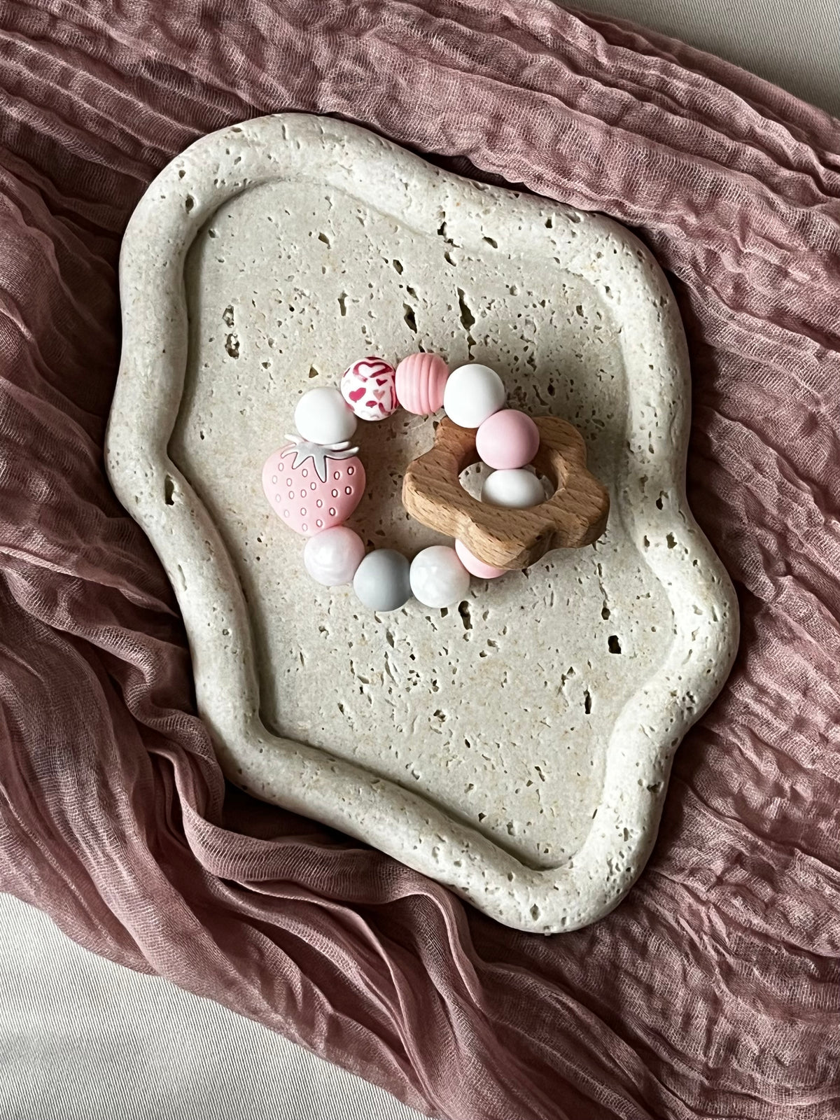 teething ring beads
